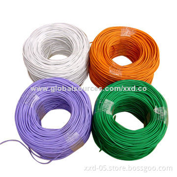 UTP/FTP/STP/SFTP Cat5e LAN Cables from Professional Manufacturer, Up to 120m Working Distance